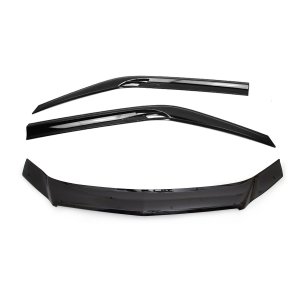 Mercedes Sprinter W906 Hood Deflector + Wind Deflector (2Pcs) - Omac - 2014-2018 Mercedes Sprinter W906 Hood Deflector + Wind Deflector (2Pcs) - Omac - 2014-2018